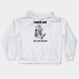 Do it for the doughnuts Kids Hoodie